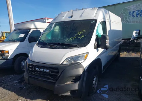 2023 Ram Promaster 3500 High Roof 159 Wb из США, поврежденный, VIN 3C6MRVHG9PE510409